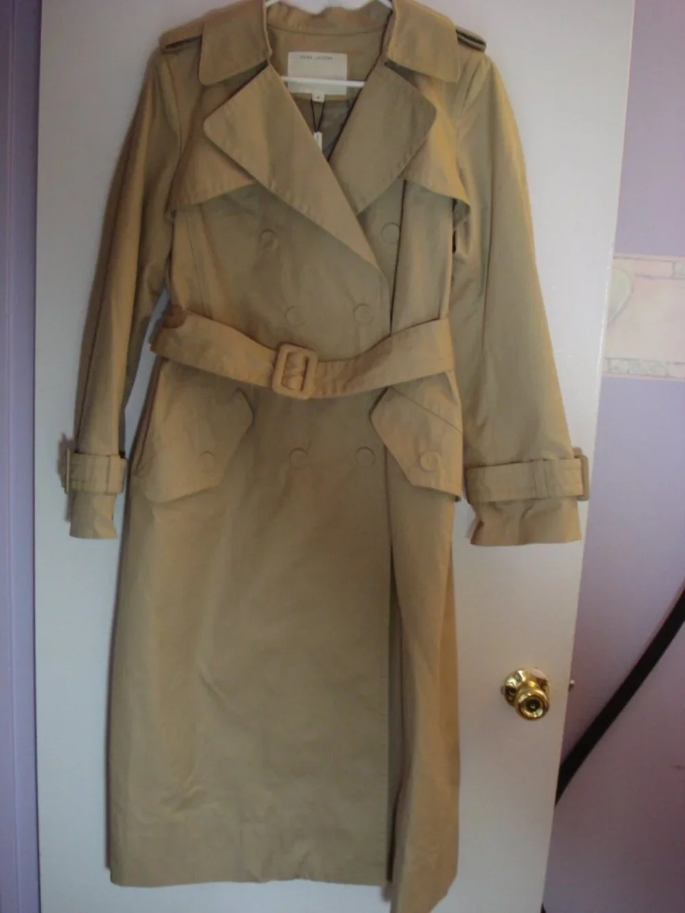 Marc Jacobs Size 8 Trench Coat - New with Tag MSRP $1900 - Picture 5 of 5